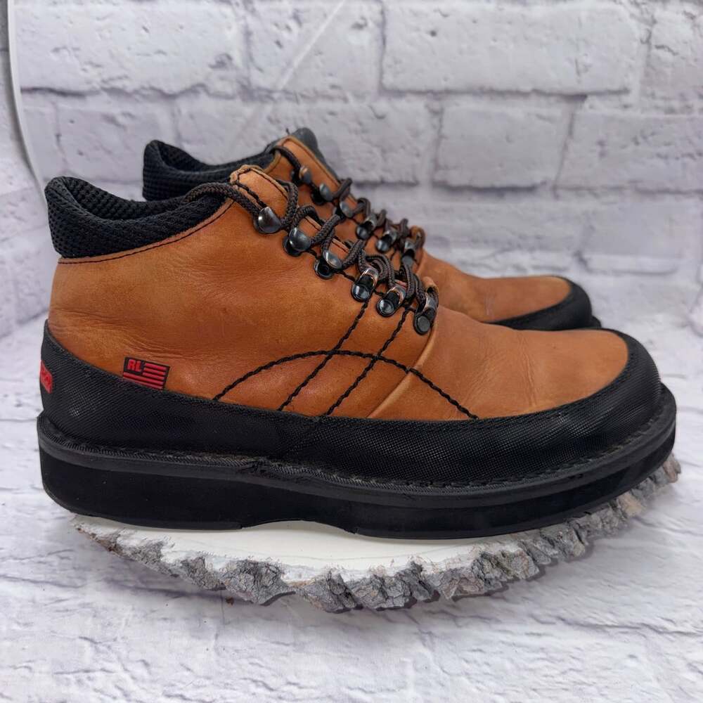 VTG Polo Jeans Co. Ralph Lauren Men’s 10D Hiking Sport Mountain Leather Boots
